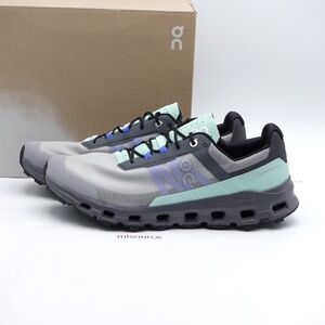 NEW Size 11.5 Men's On Cloudvista Running Shoes 64-98272 Alloy/Black